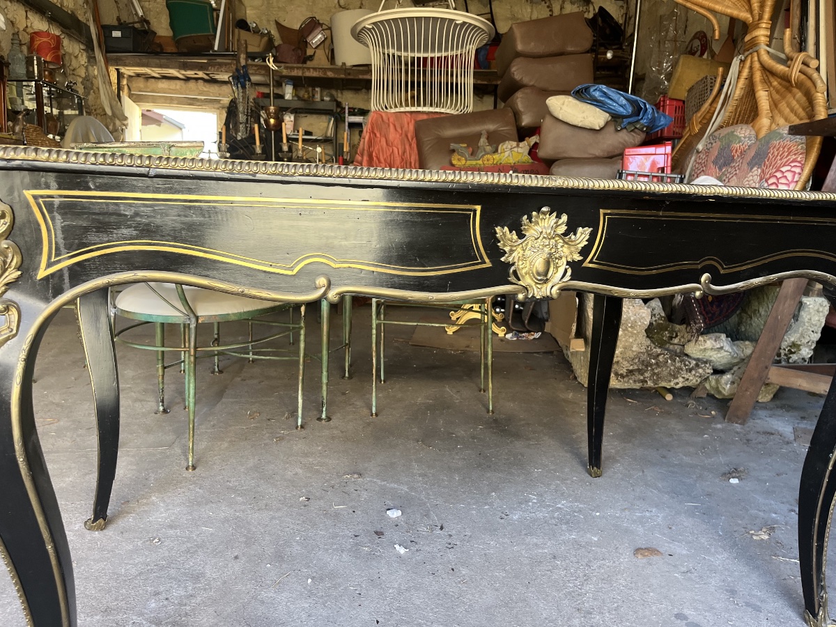 Table de style Louis XV époque Napoléon III -photo-1