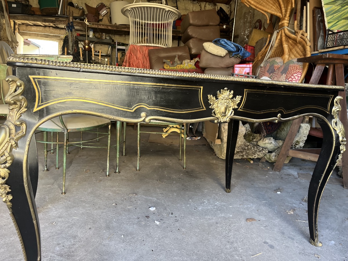 Table de style Louis XV époque Napoléon III -photo-3