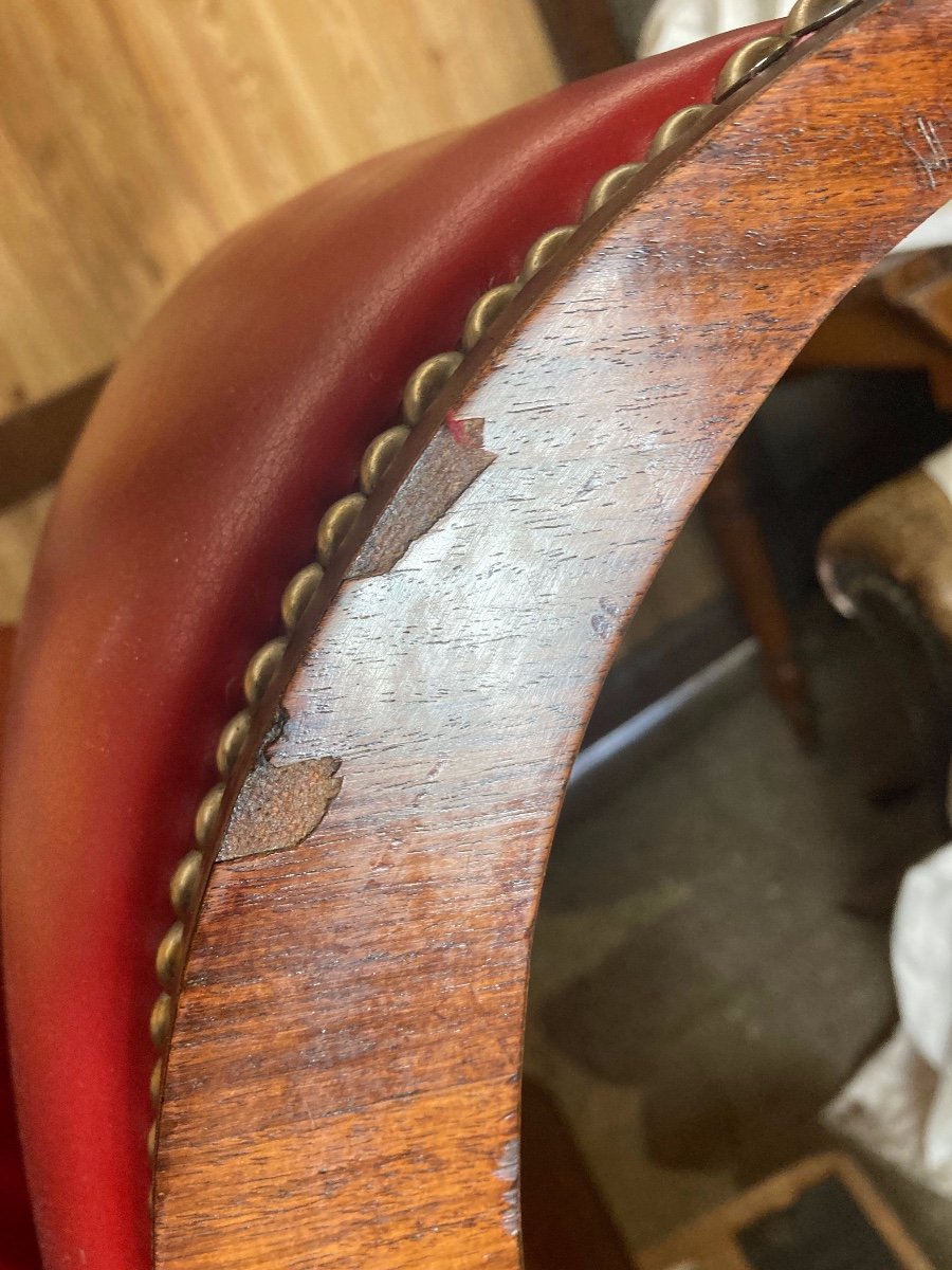 Middle Bench Or Art Deco Day-bed In Rosewood Veneer-photo-6