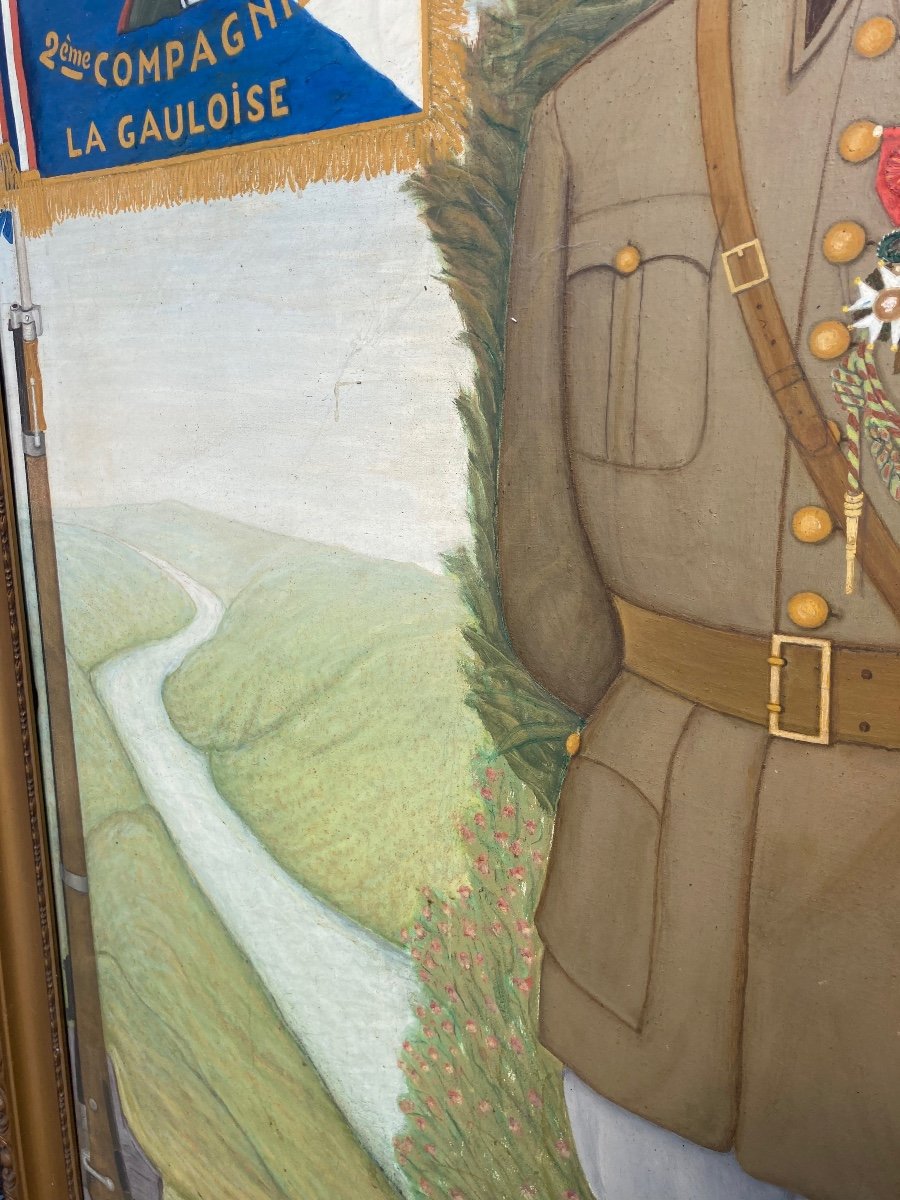 Life Size Military Portrait 57 Em Infantry Regiment-photo-3