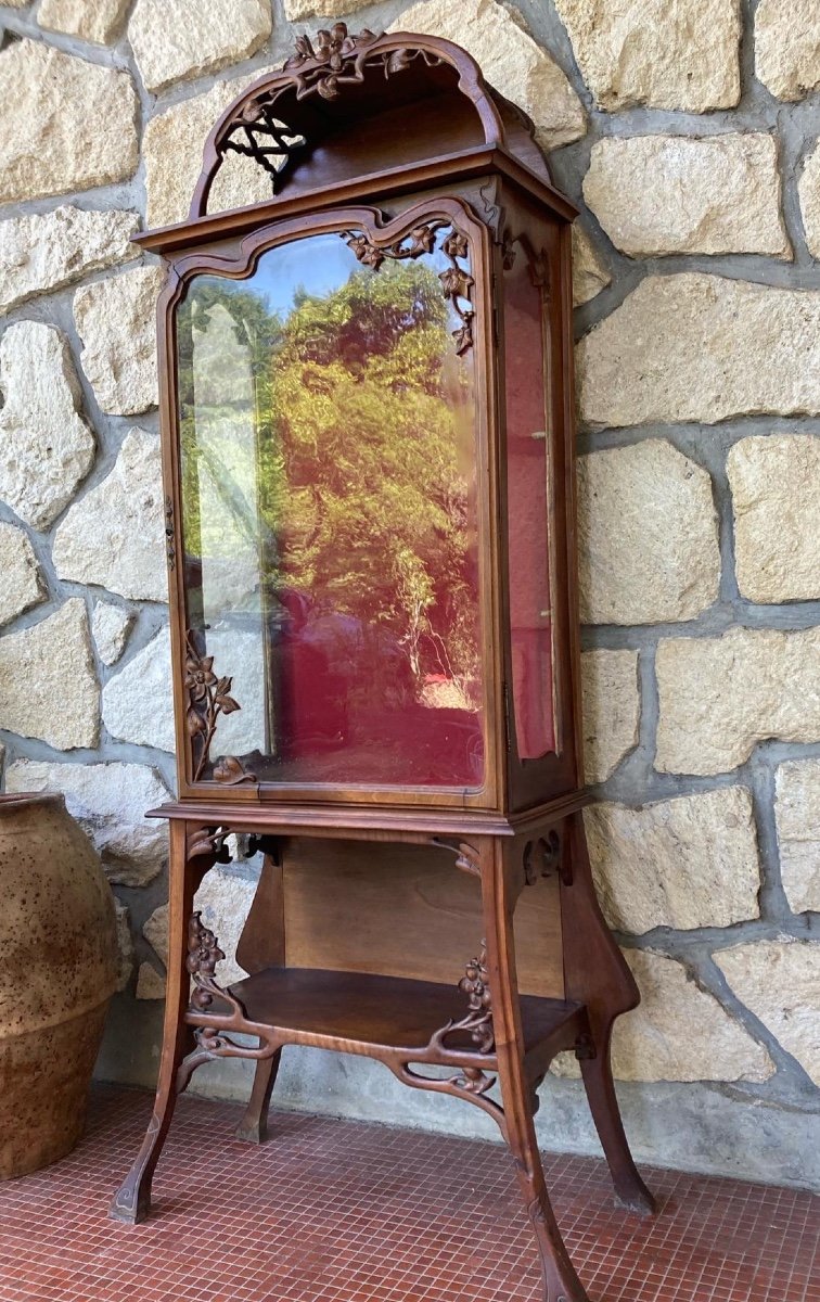 Vitrine Art Nouveau 1900