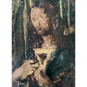 Oil On Panel, 16th/17th Century, Christ