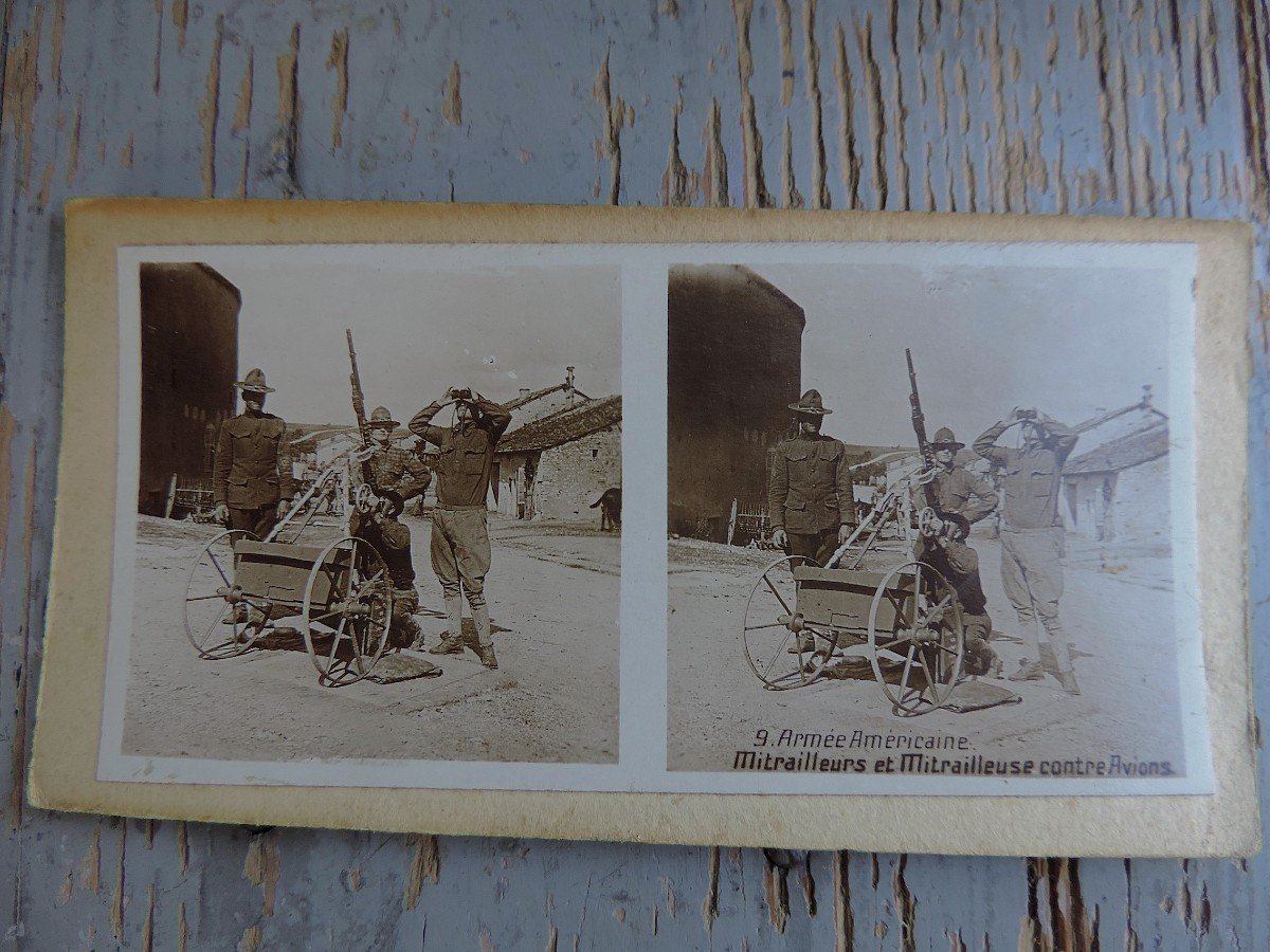 Photo Stéréoscopique Arras Bombardement WW1 - Tirage Original 1914-1918 - Ruines De Guerre