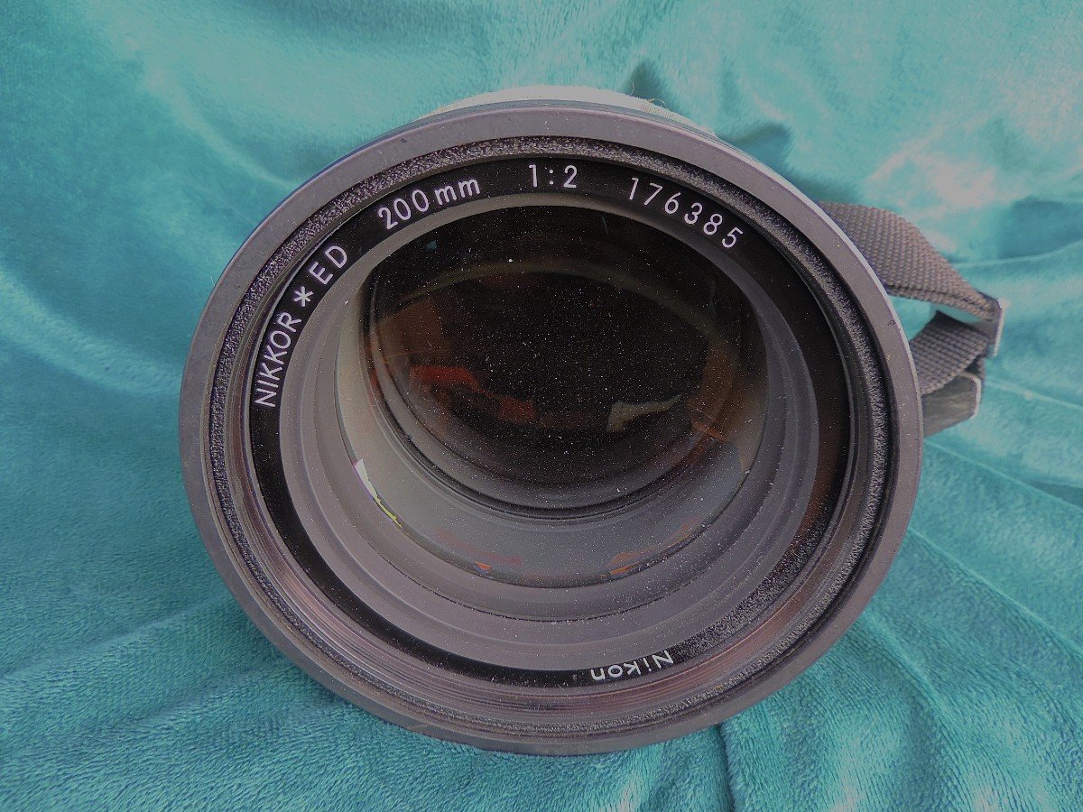  Nikor Ed 200mm Extra Bright Lens-photo-3