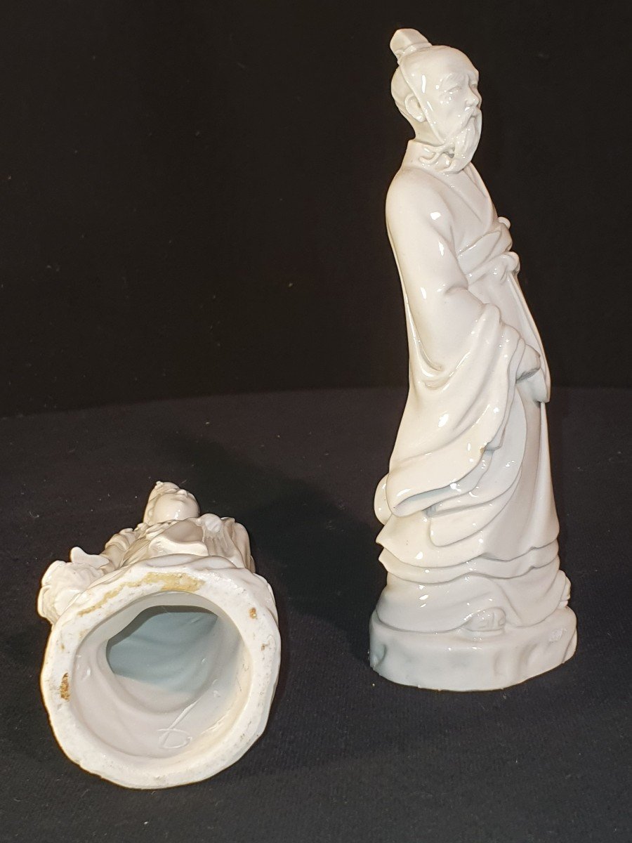 Mandarin And Queen Of Hearts China Qing Dynasty.-photo-4