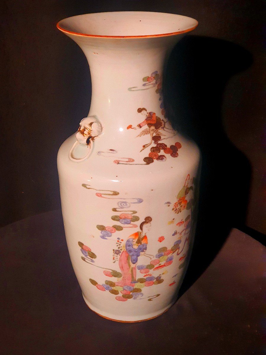 Vase Chine Période Quing.-photo-4