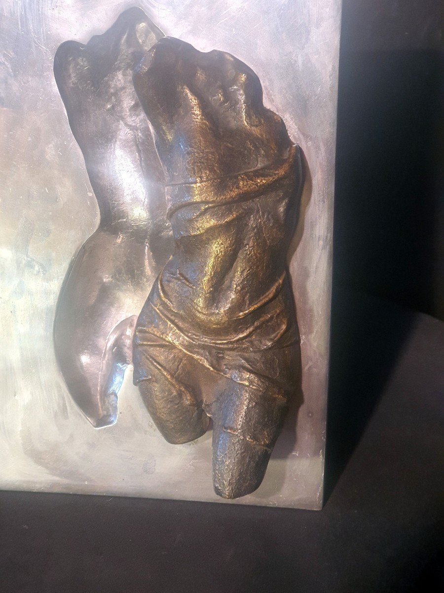 Sculpture Bronze école Mitoraj. -photo-1