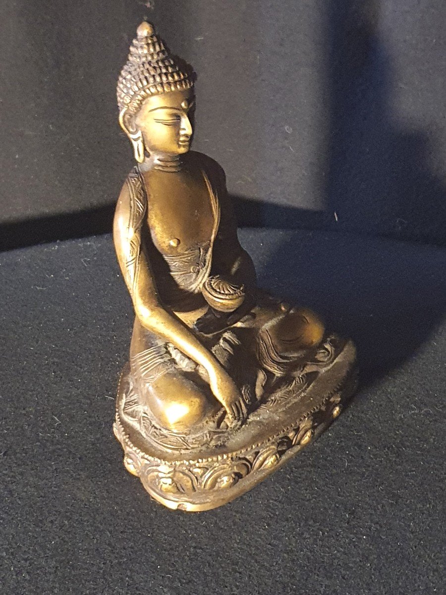 Tibet Bronze Buddha.-photo-4