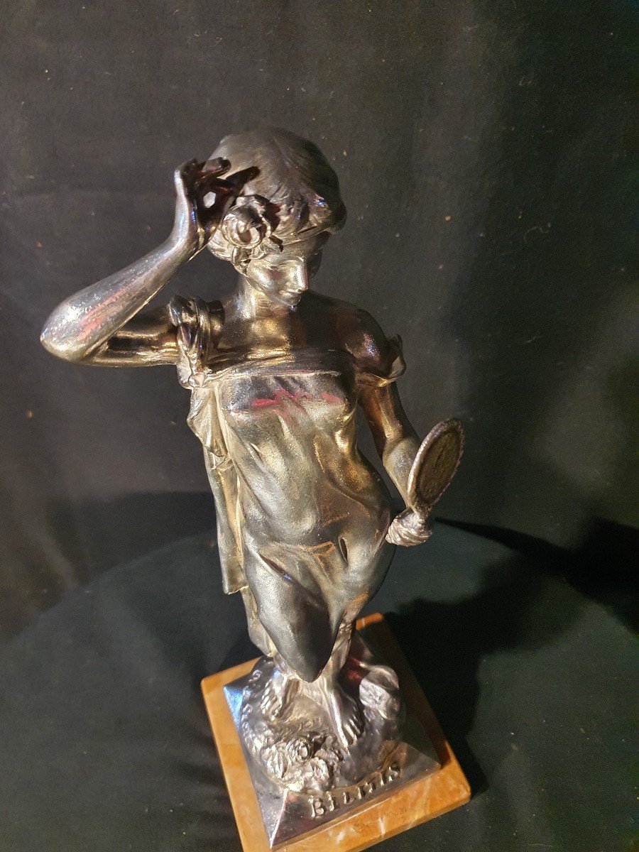 Female Bronze Sculpture, Belitis Aj Scotte.-photo-4