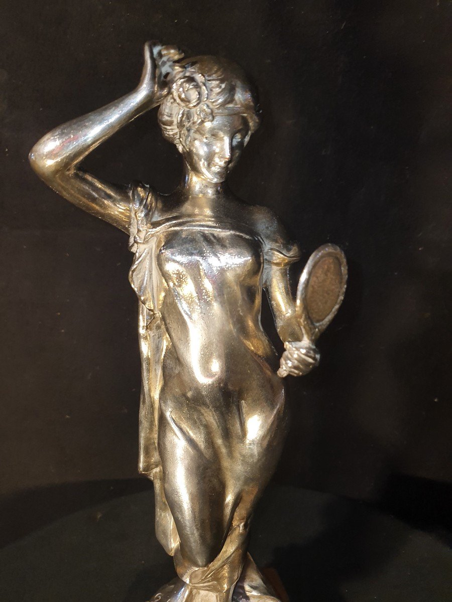 Female Bronze Sculpture, Belitis Aj Scotte.-photo-1