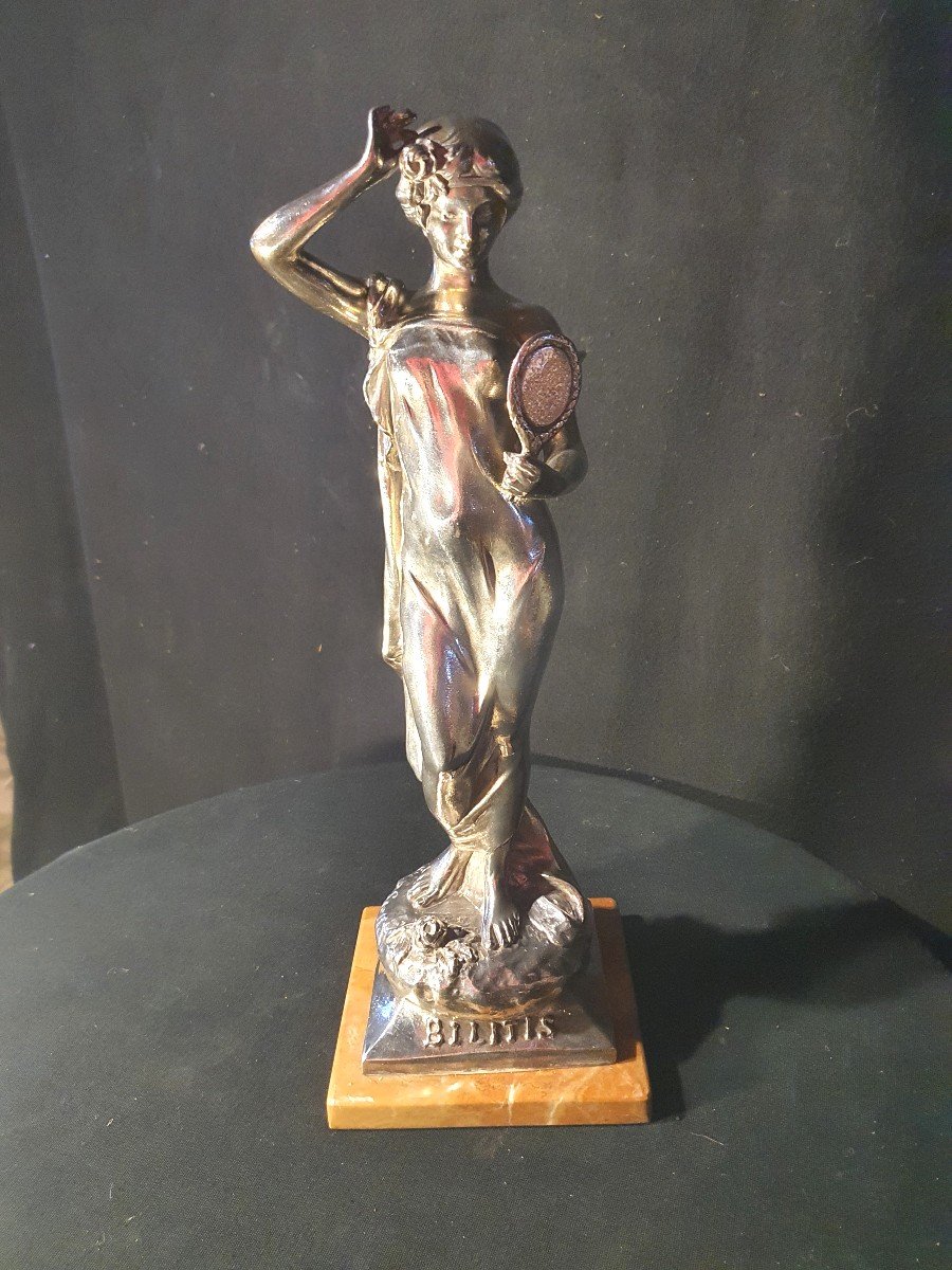 Female Bronze Sculpture, Belitis Aj Scotte.