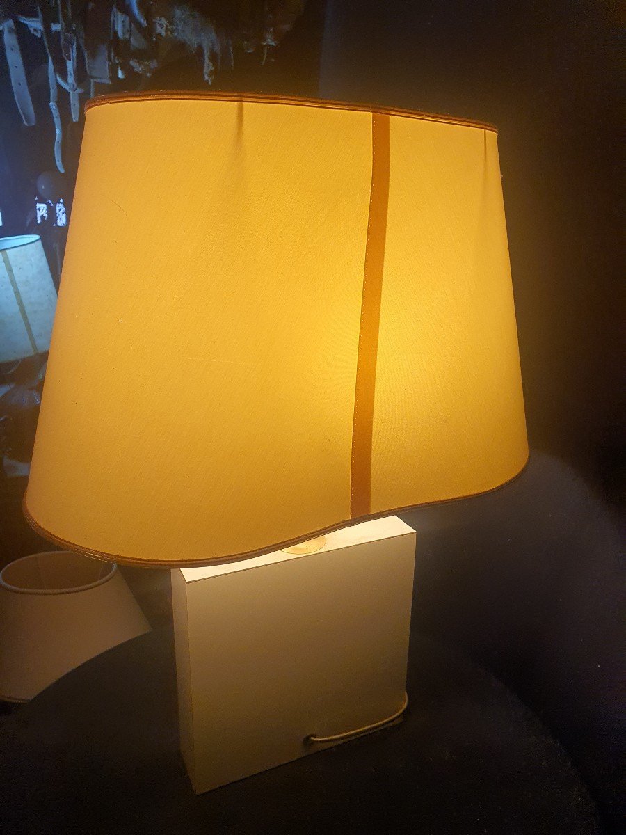 Lampe Vintage Années 60 Modèle Entrelac-photo-2