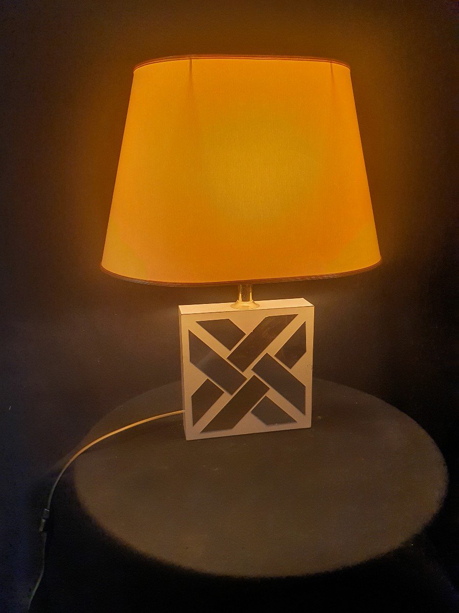 Lampe Vintage Années 60 Modèle Entrelac