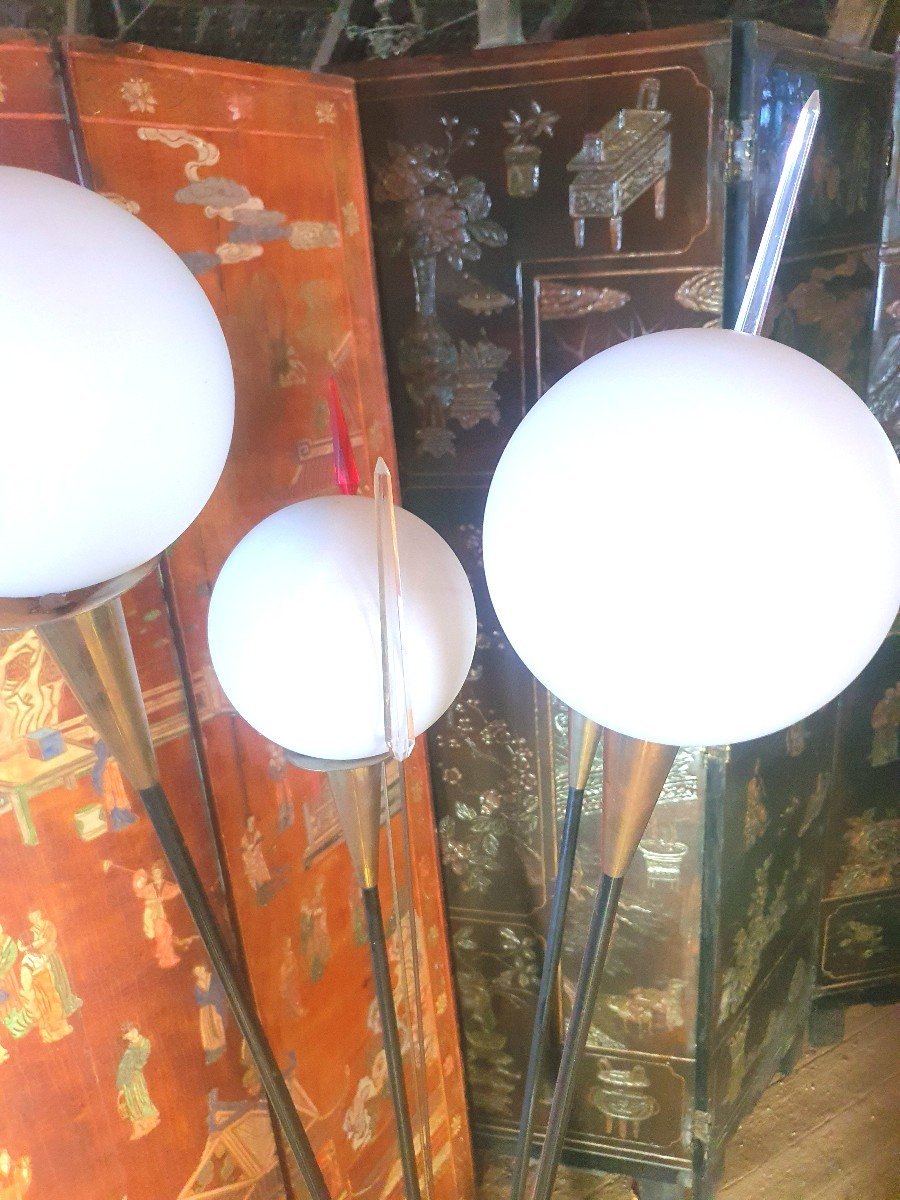 Vintage Arlus Floor Lamp, Stilnovo.-photo-4