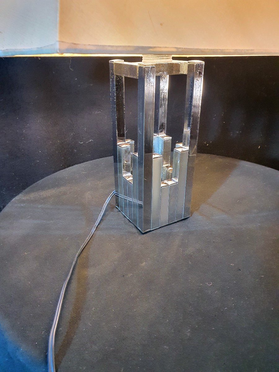 Vintage Willy Rizzo Lamp.-photo-4