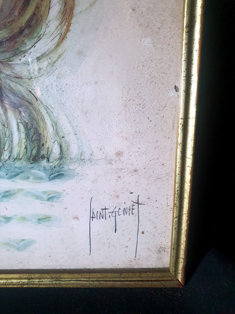 Dreamlike Watercolor Saint Génies.-photo-3