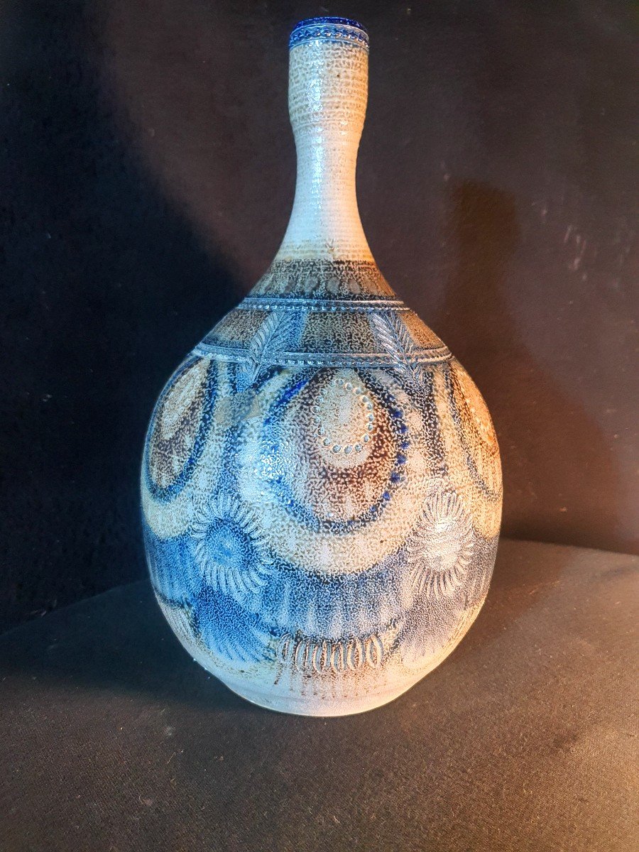 Lampe Keraluc Vintage J C Courjault.-photo-2