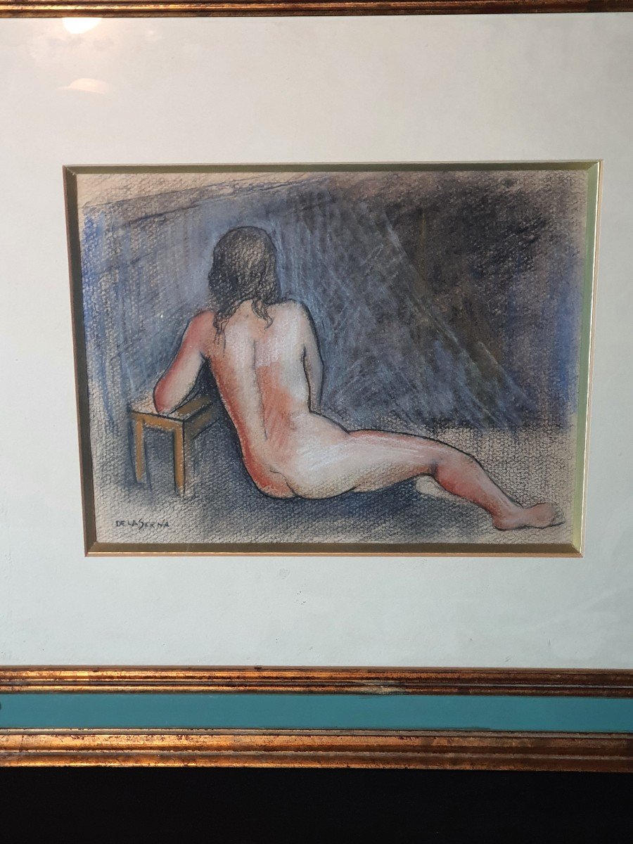 Tableau Pastel Nu Ismael De La Serna. -photo-2