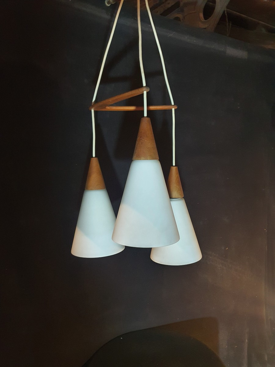 Lampe lustre Scandinave. -photo-3