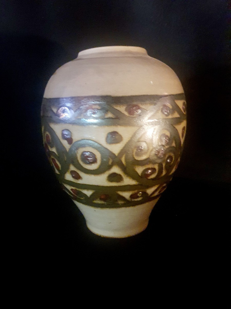 Vase art déco Pierre Paulus.-photo-2