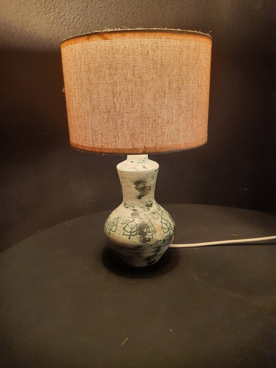 Lampe céramique Jacques Blin.-photo-4