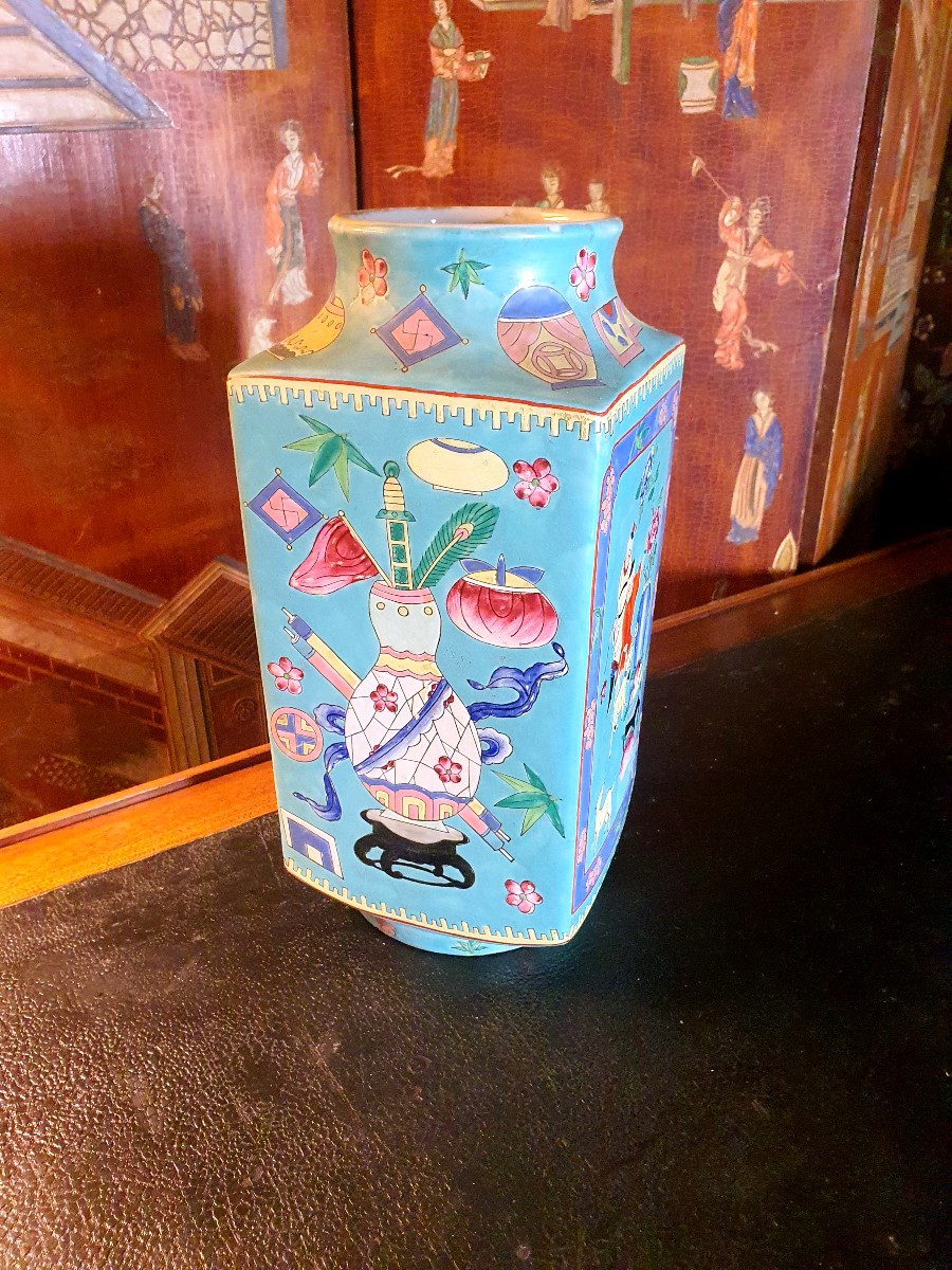 Vase Chine dynastie Qing .-photo-4