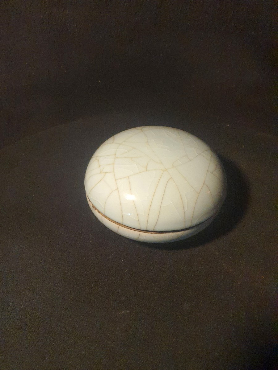 Porcelain Box China Qing Dynasty.-photo-3