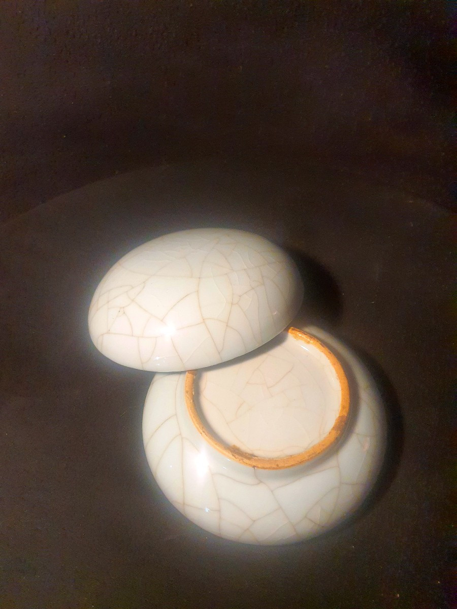 Porcelain Box China Qing Dynasty.-photo-3