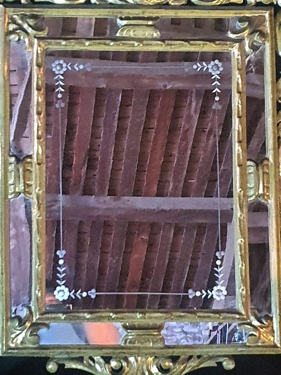 Miroir Louis XV, Italie Venise. -photo-4