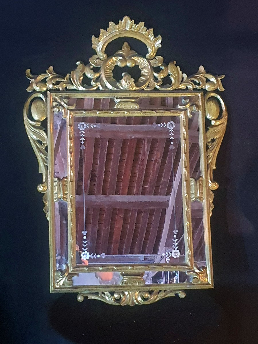 Miroir Louis XV, Italie Venise. 
