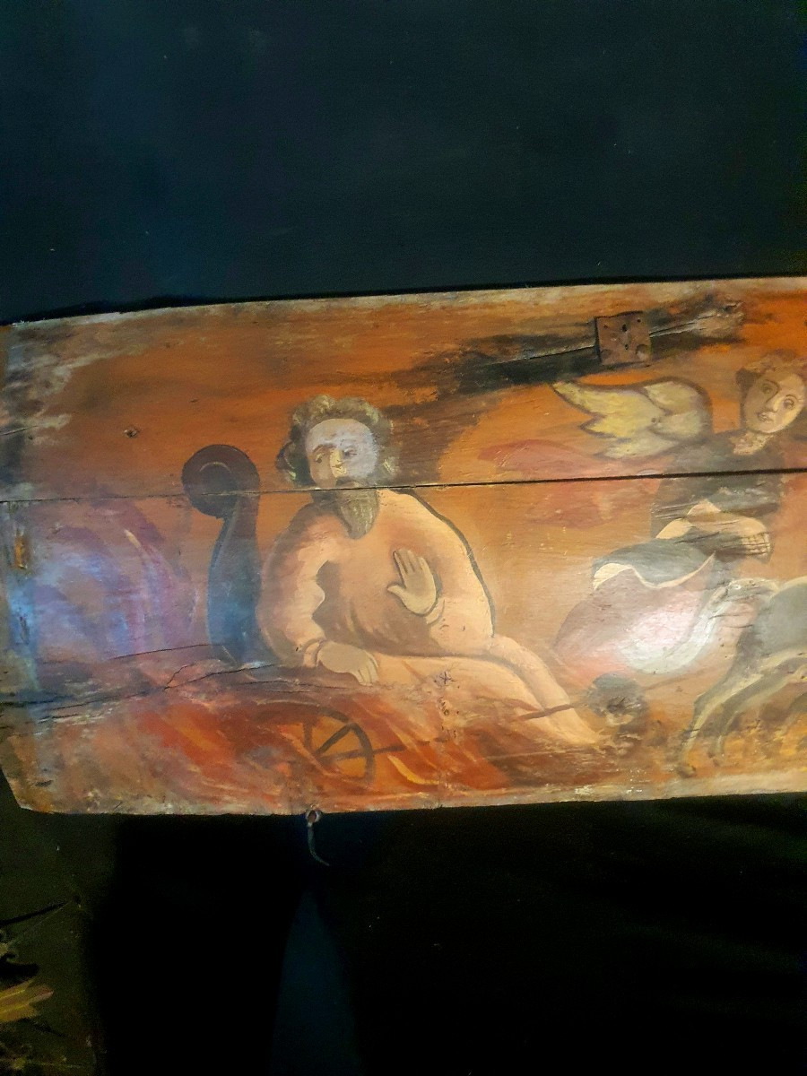 Painted Panel, 17th Century. Italy. -photo-1