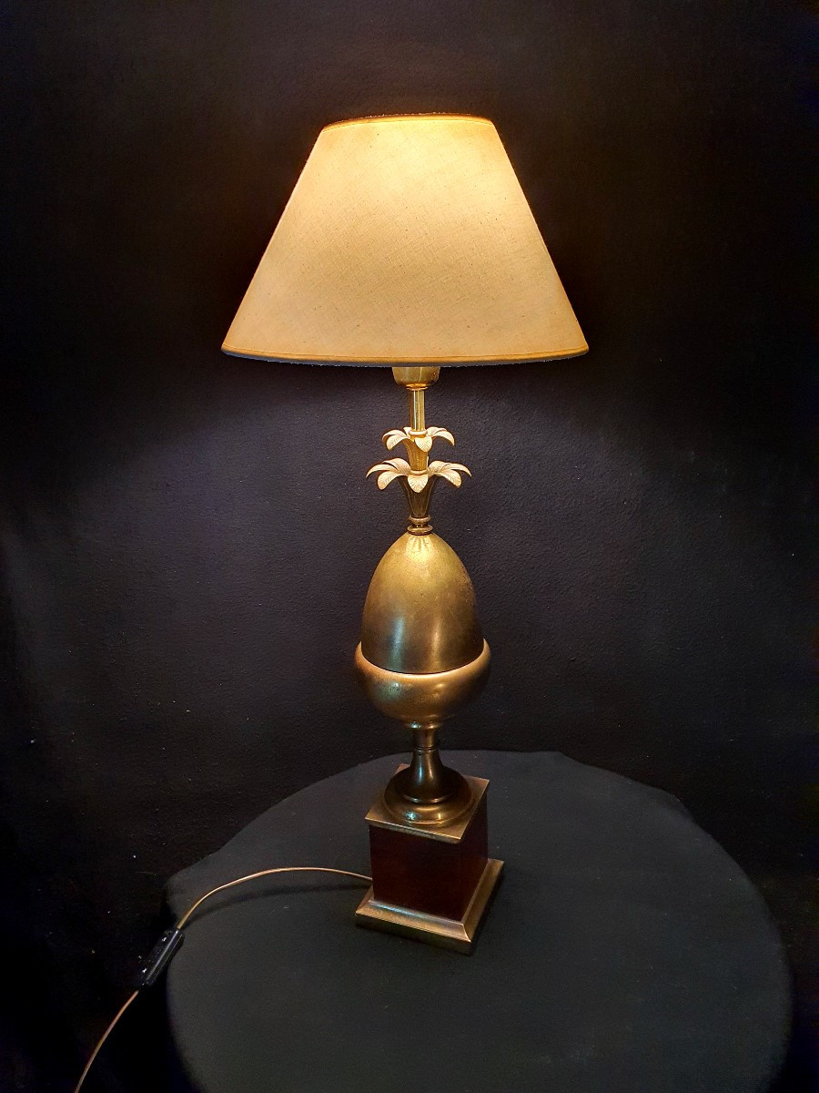 Pineapple Egg Lamp From The Charles House Style. 