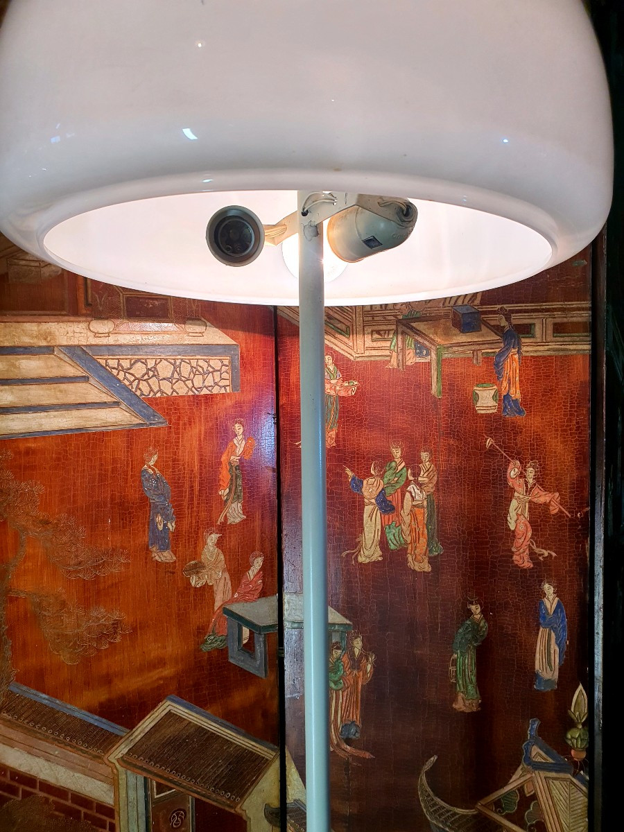 Vintage Mushroom Floor Lamp.-photo-2