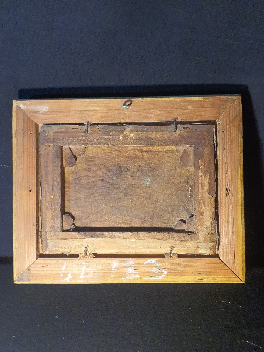 Tableau paysage fin XVIII siècle. -photo-2