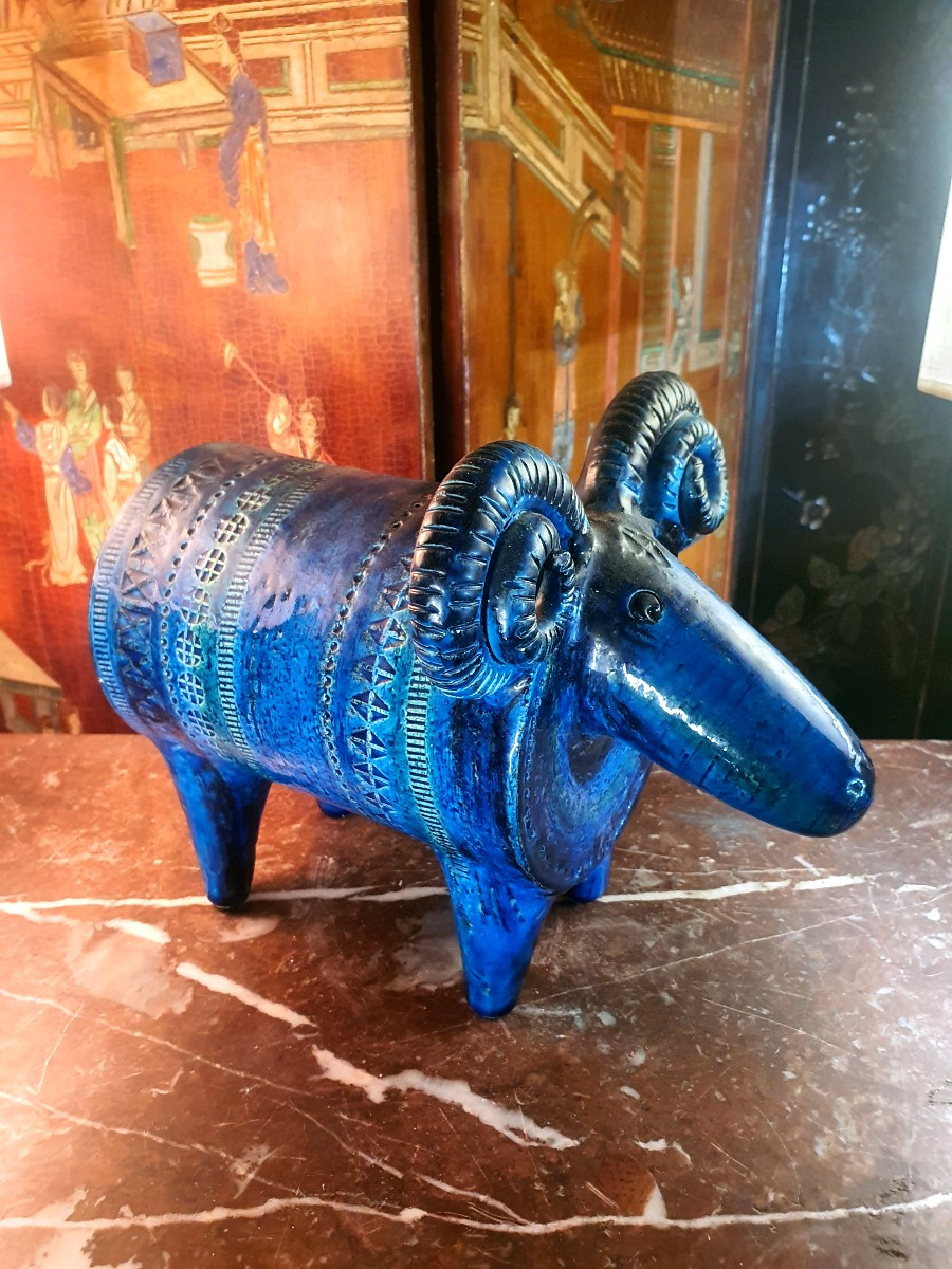 Sculpture Bélier, Aldo Londi , Bitossi.