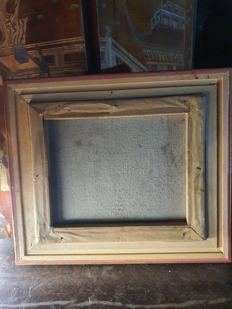 18th Century Landscape Painting. -photo-2