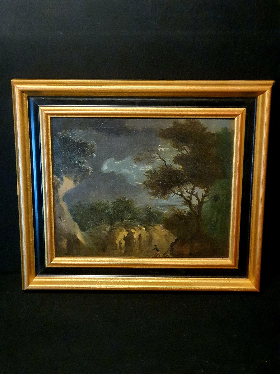 18th Century Landscape Painting. 