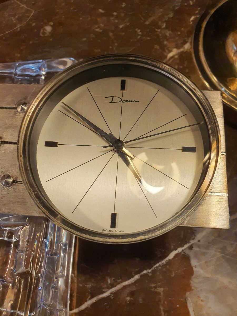 Vintage Daum Clock.-photo-3