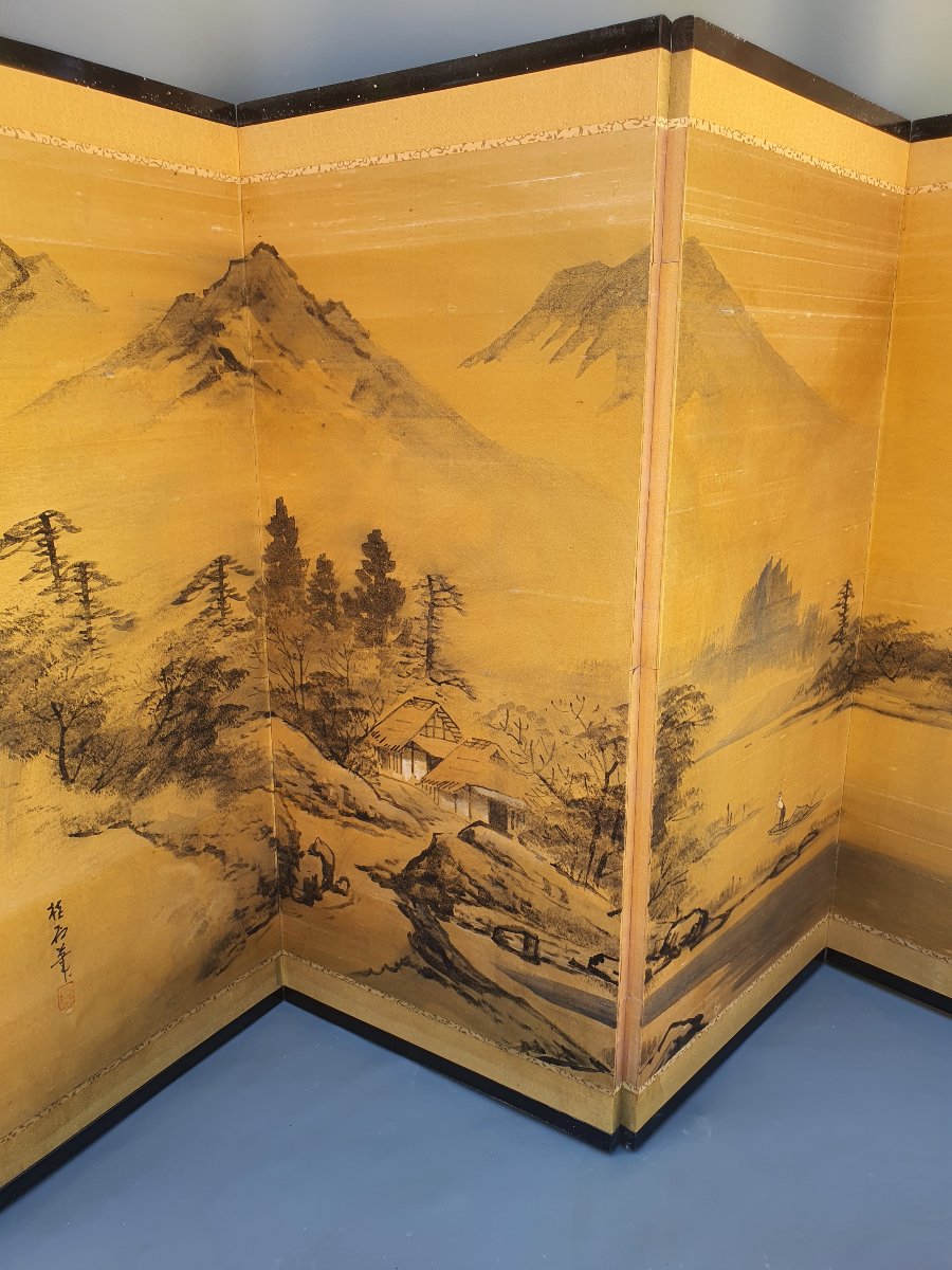 Paravent Japonais .-photo-1