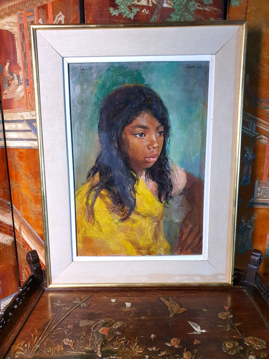 Painting By Raymond Tellier.