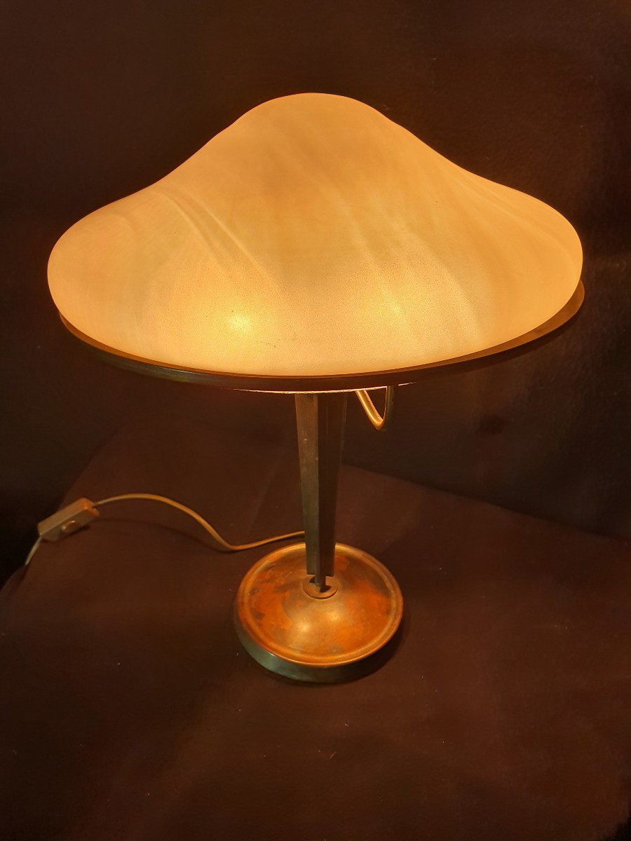 Lampe de table art déco. -photo-4