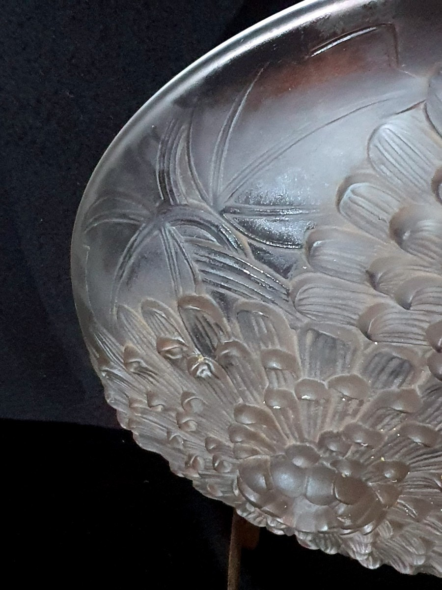 Grand plat art déco Pierre D Avesn.-photo-5