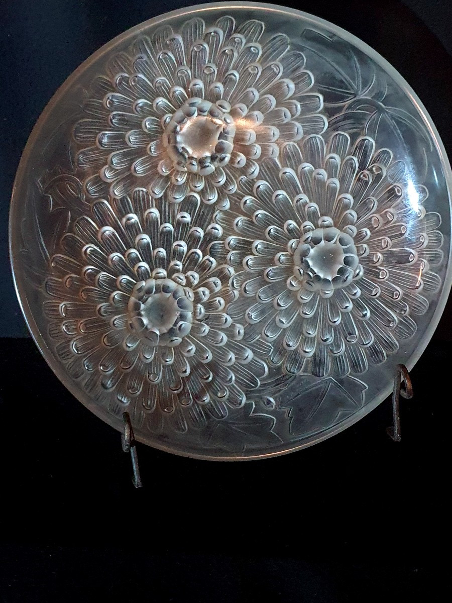 Grand plat art déco Pierre D Avesn.