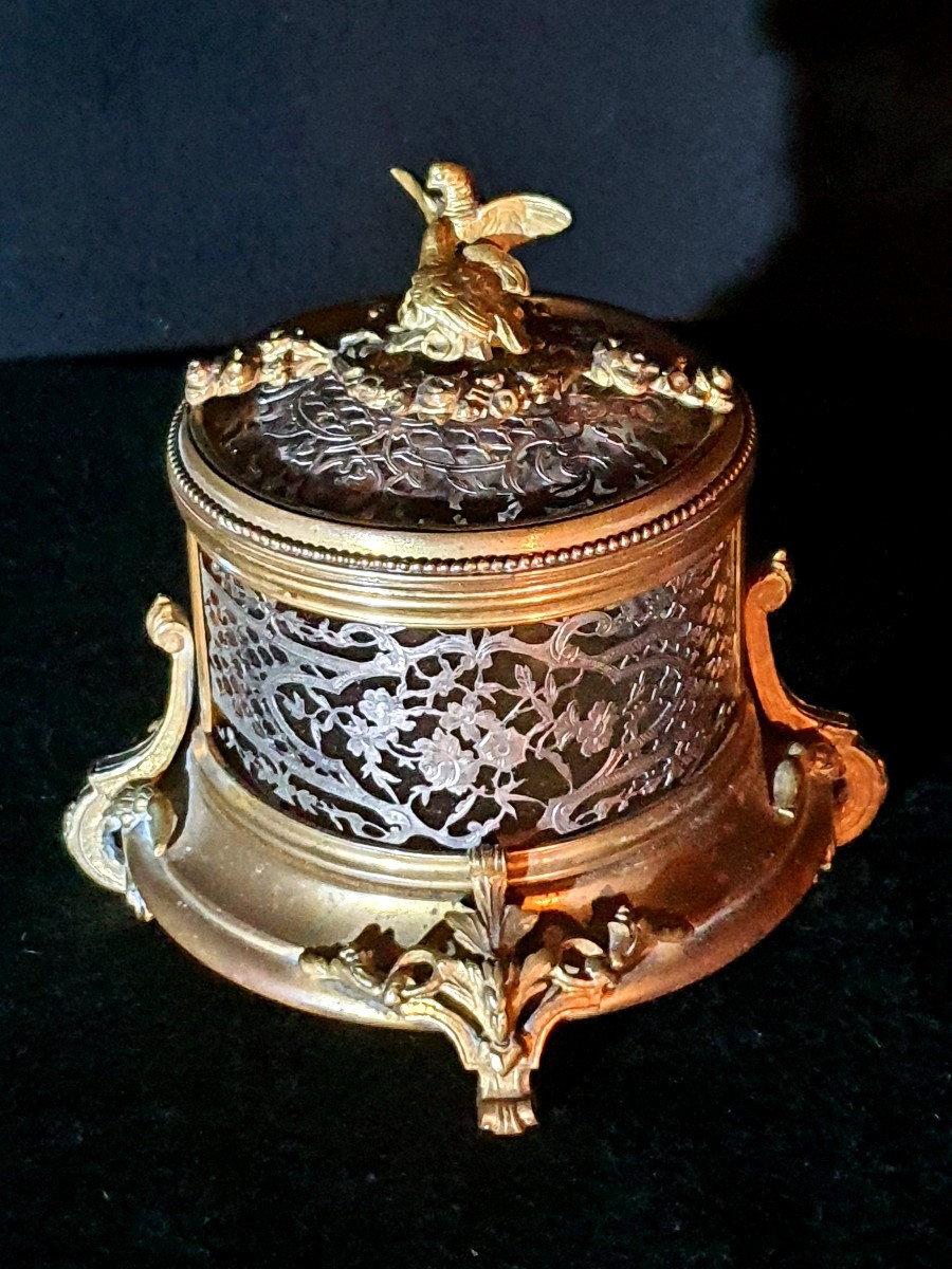 Napoleon III Bronze Jewelry Box -photo-2