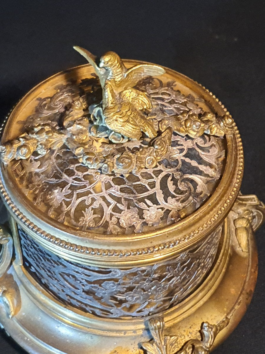 Napoleon III Bronze Jewelry Box -photo-3