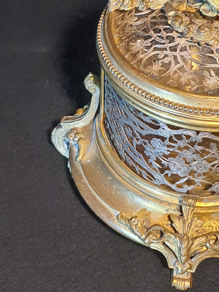 Napoleon III Bronze Jewelry Box -photo-2