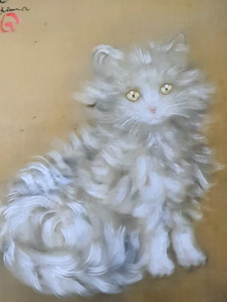 Tableau chat persan Shunko Deshima.-photo-4