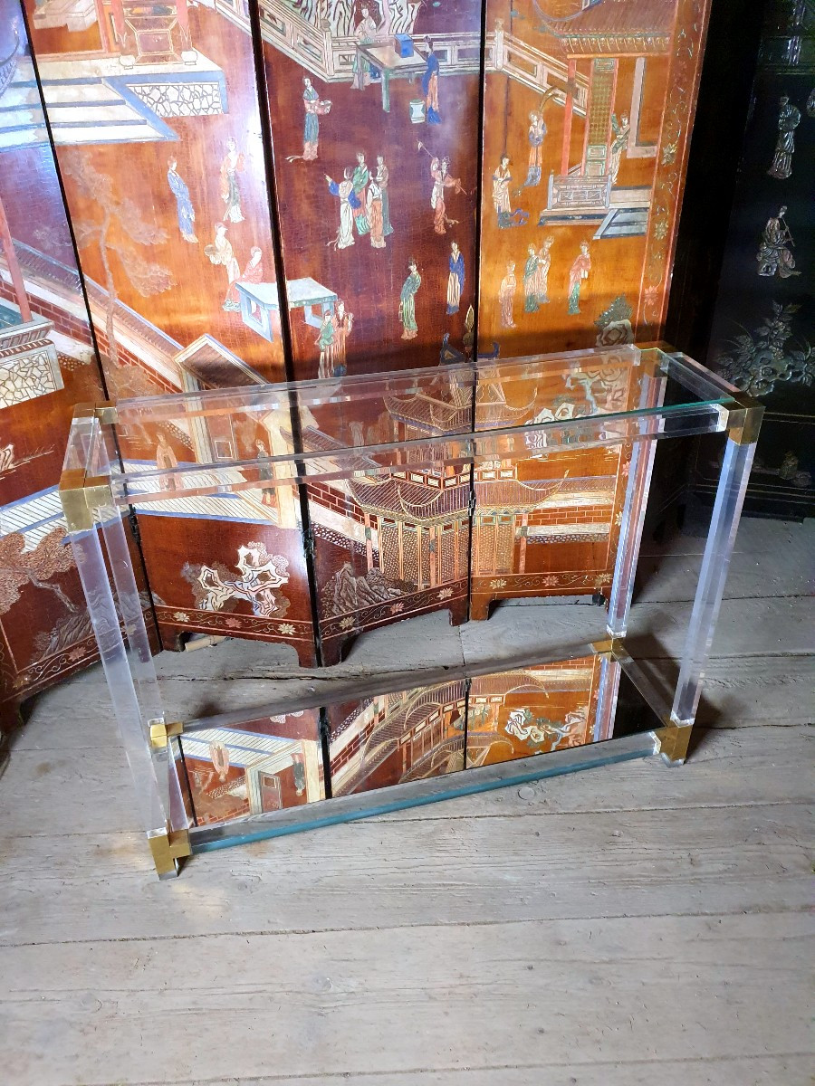 Console vintage années 60 70. 