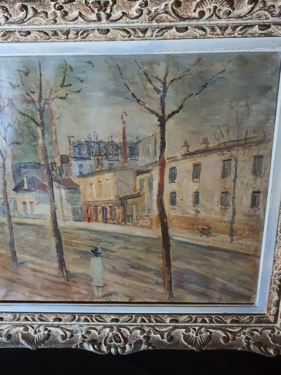 Tableau École de Paris Maurice Blond Ecole polonaise, Russe.-photo-4