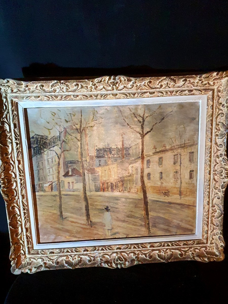 Tableau École de Paris Maurice Blond Ecole polonaise, Russe.-photo-2